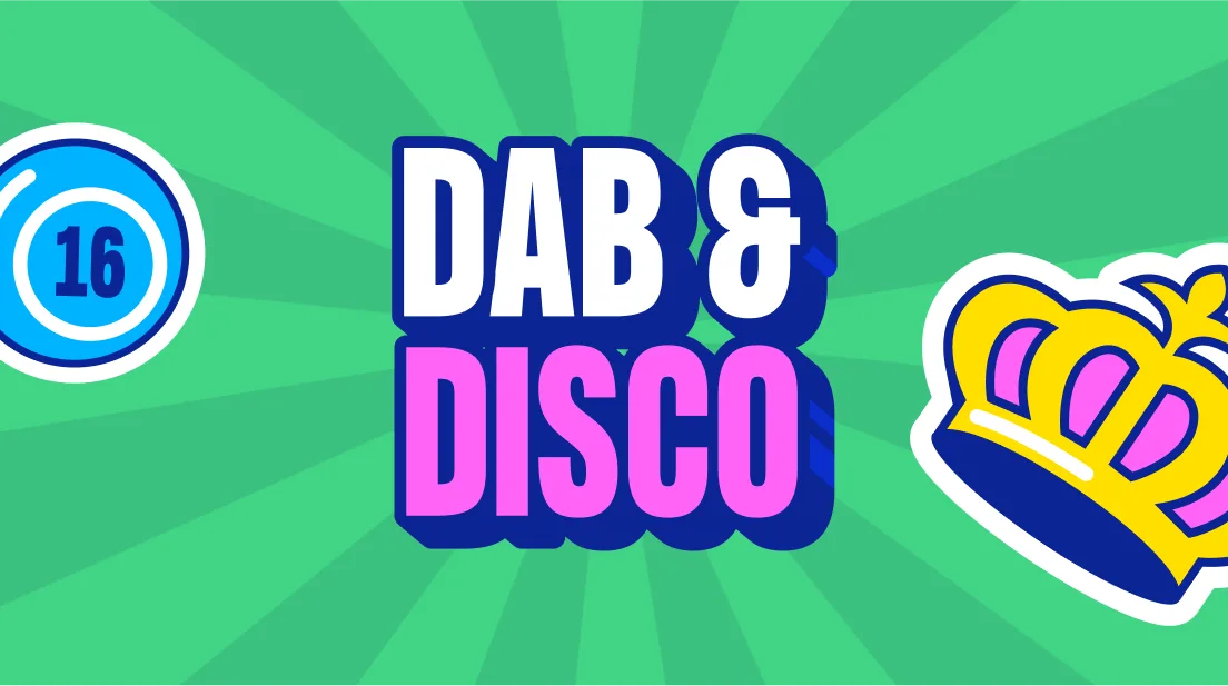 Dab & Disco bingo room